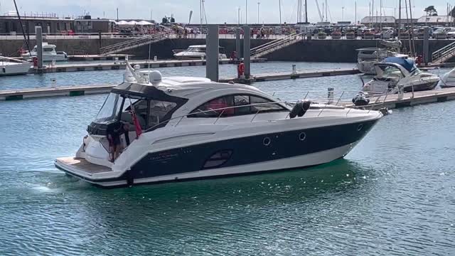 Beneteau 2012 GT44 (Berthing in St Peter Port Guernsey)