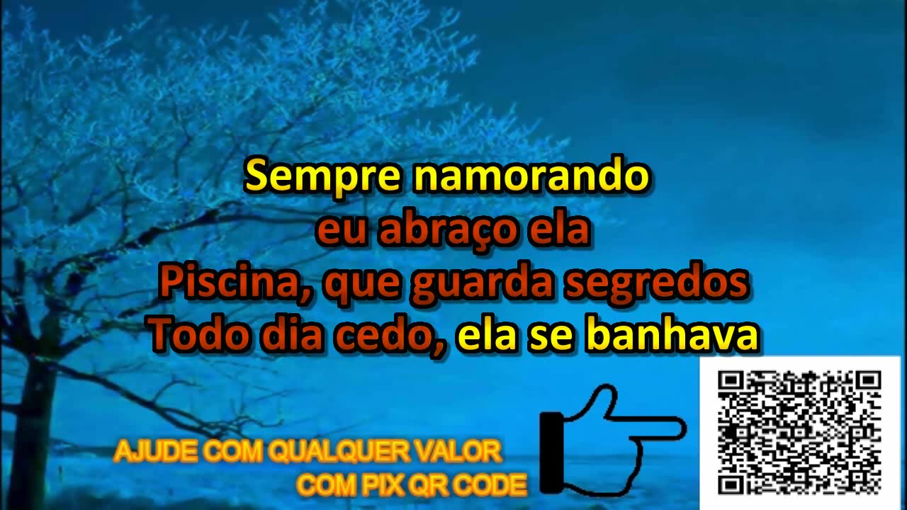 Karaoke Chrystian e Ralf Piscina com segunda voz
