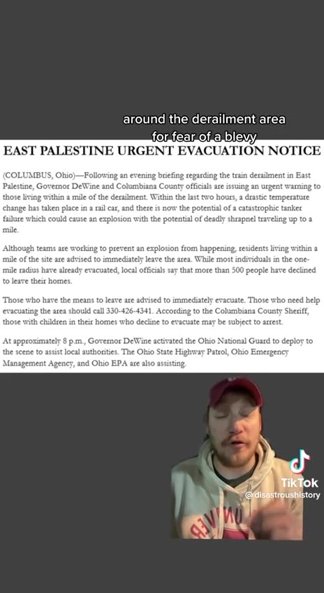 Ohio Derailment... listen