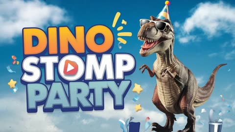 Dino Stomp Party - Children Dance Song