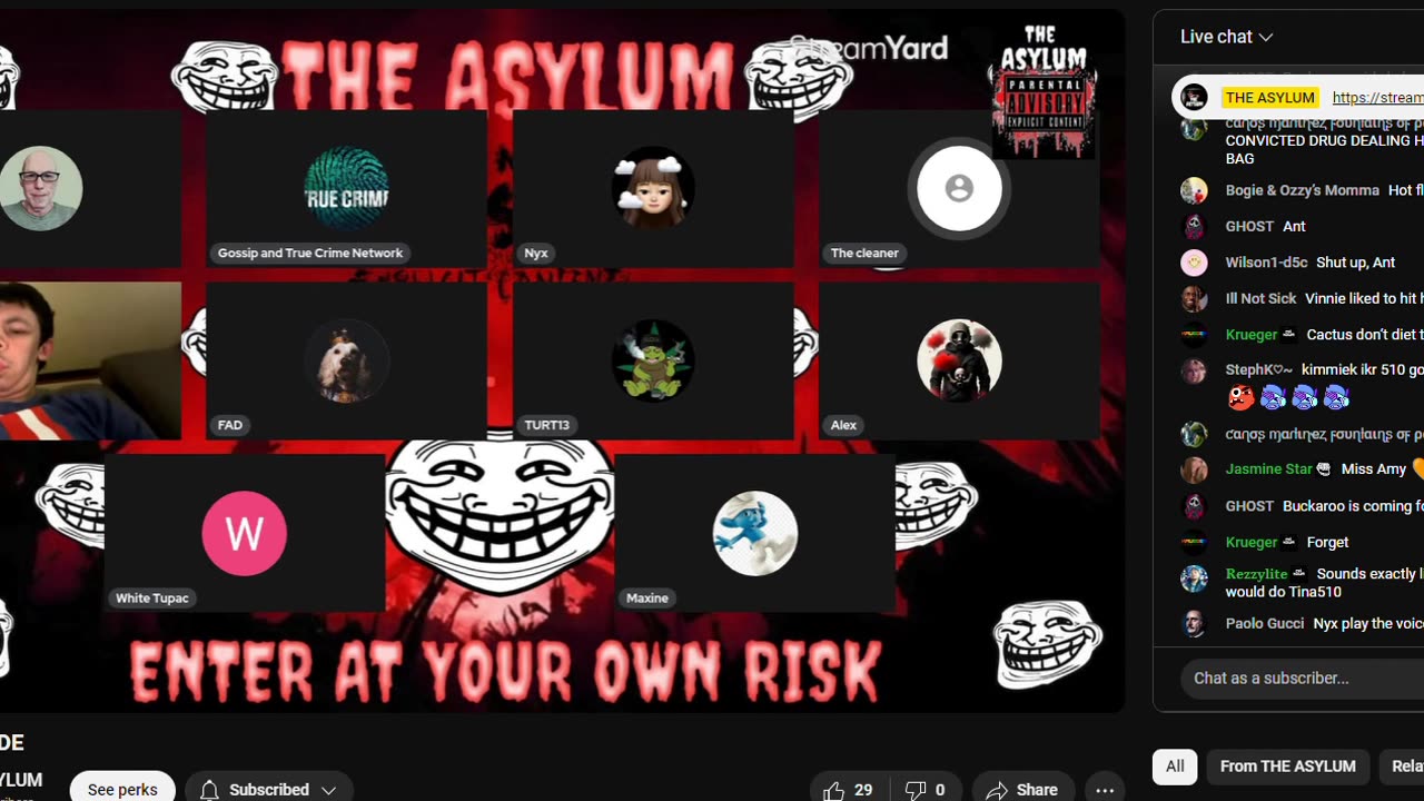 Coming out on The Asylum