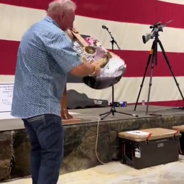 Texas Man Pays $4k for Woke Taylor Swift's Guitar Just to Smash It to Pieces