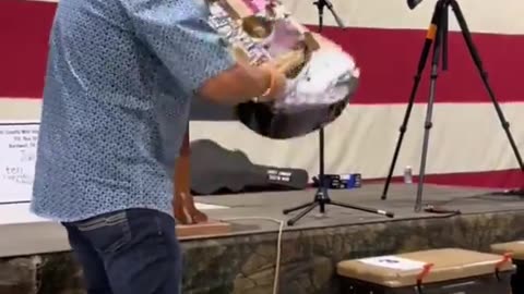 Texas Man Pays $4k for Woke Taylor Swift's Guitar Just to Smash It to Pieces