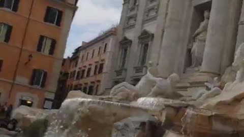 Trevi fountain Italy rome