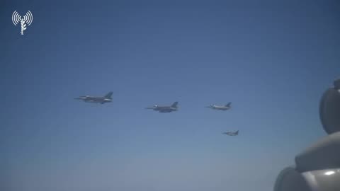 Entrenamiento conjunto entre la Fuerza Aérea de Israel y la Fuerza Aérea griega en el cielo griego