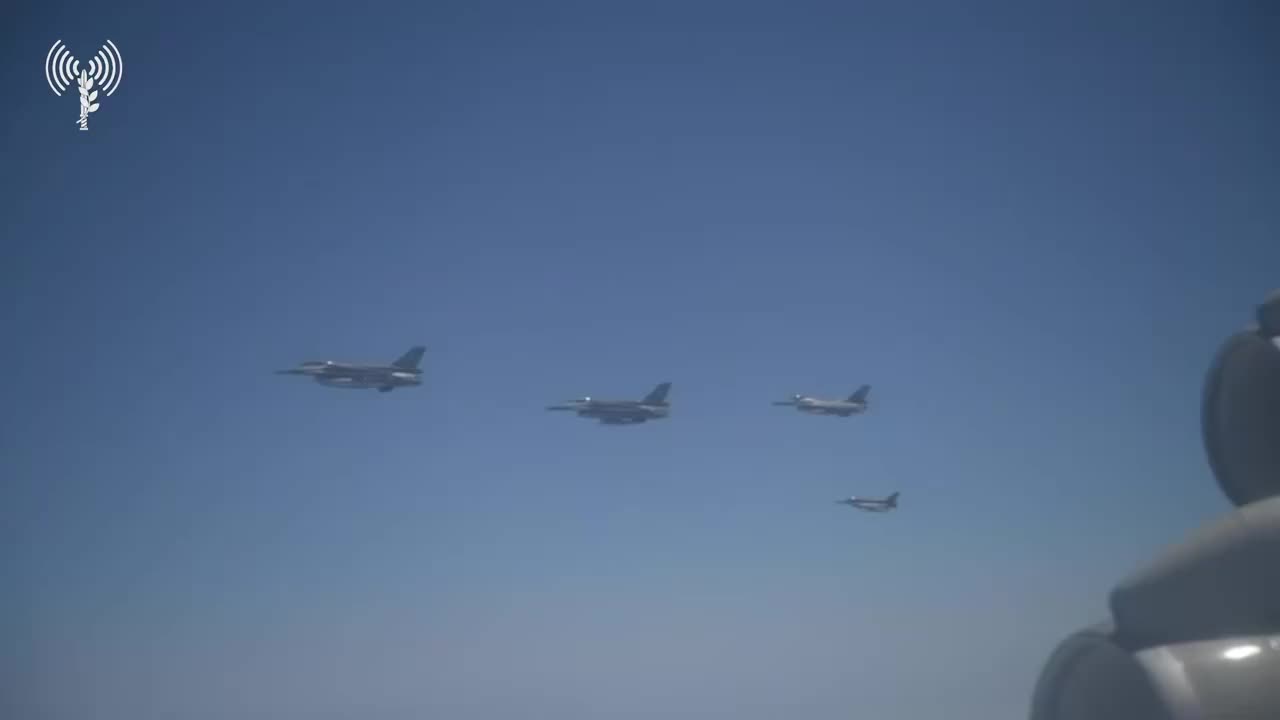 Entrenamiento conjunto entre la Fuerza Aérea de Israel y la Fuerza Aérea griega en el cielo griego