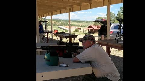 300 yard coyote target with suppressed .223
