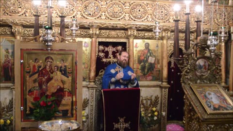 Biserica Sfintii Apostoli.Predică la Duminica a XXXI a după Rusalii. Vindecarea orbului din Ierihon