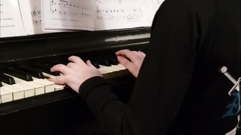 2 years at piano this month. I'm loving his progression.