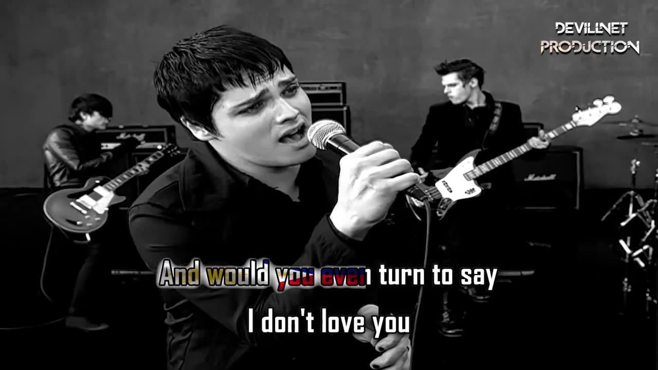 I Don't Love You - My Chemical Romance (Karaoke + Instrumental)