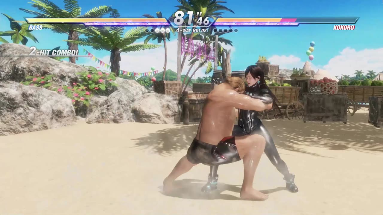 DEAD OR ALIVE 6 PC - Kokoro Bearhug Ryona Versus Bass