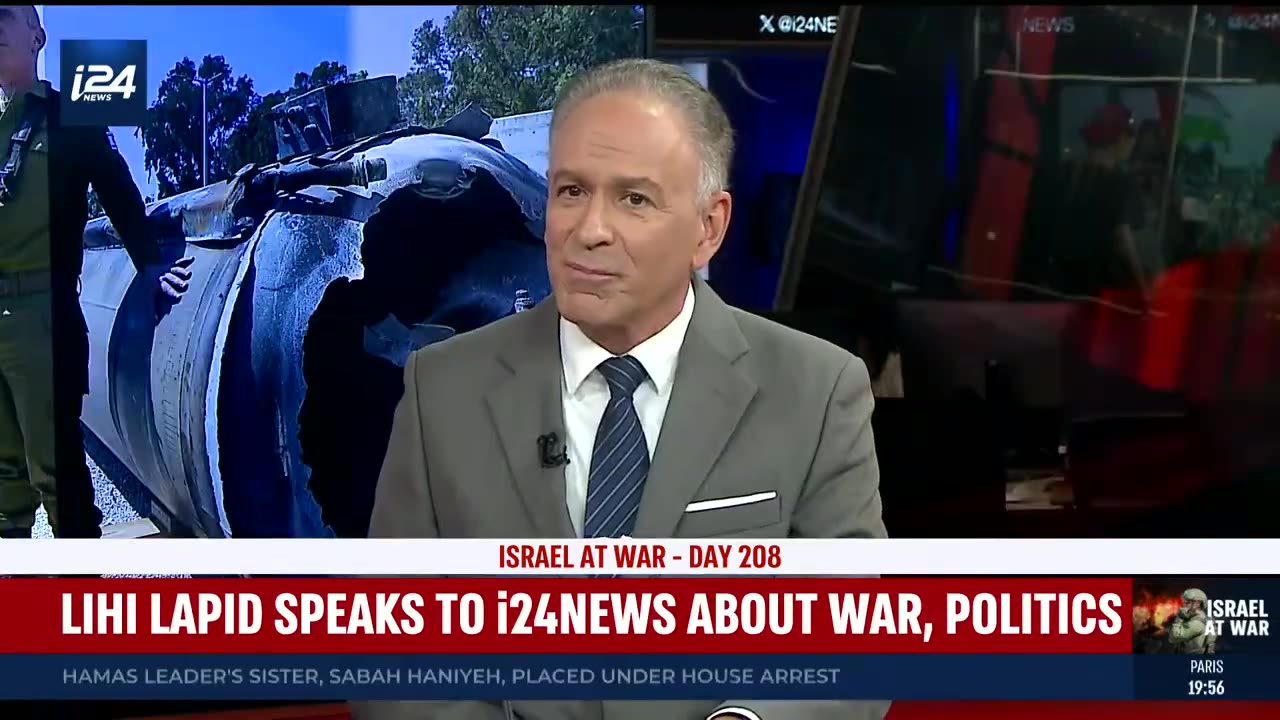 WATCH: LATEST UPDATES ON ISRAEL AT WAR: DAY 208