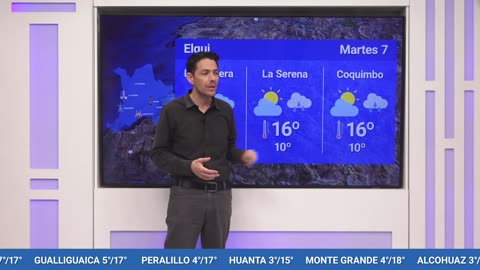 EL TIEMPO EN LA REGIÓN - LUNES 06 DE MAYO 2024