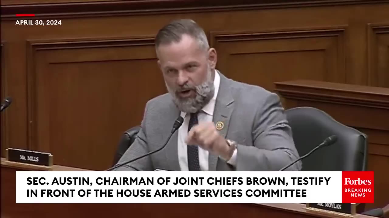 ‘We Are Not Safer Under President Biden!’: Cory Mills Ruthlessly Grills Defense Sec. Lloyd Austin