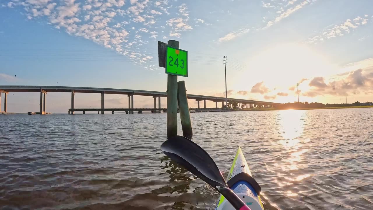 MY LITTLE VIDEO NO. 202-SUNRISE PADDLE