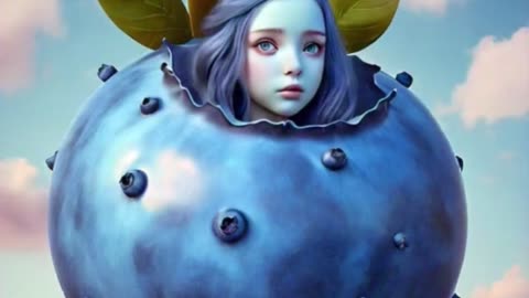 Lily’s Blueberry Inflation Gif 🫐