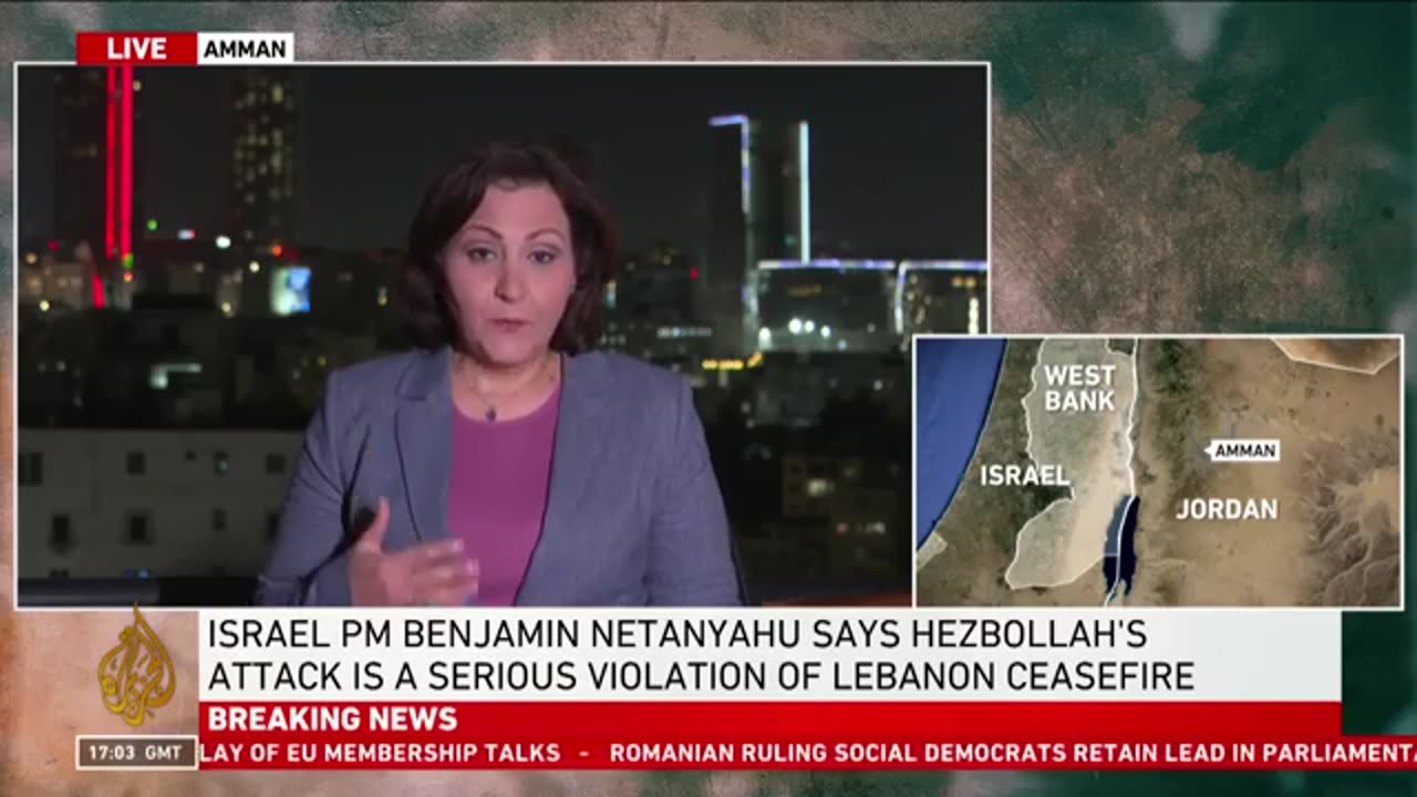 Hezbollah fires at Israel, accusing it of ceasefire ‘violations’