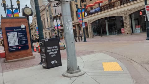 Stephen Ave Walk. Calgary, Alberta.