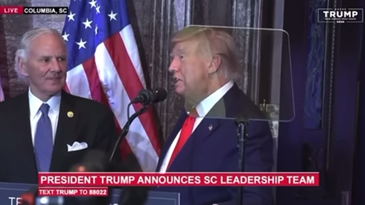 Glad trump is addressing the issue