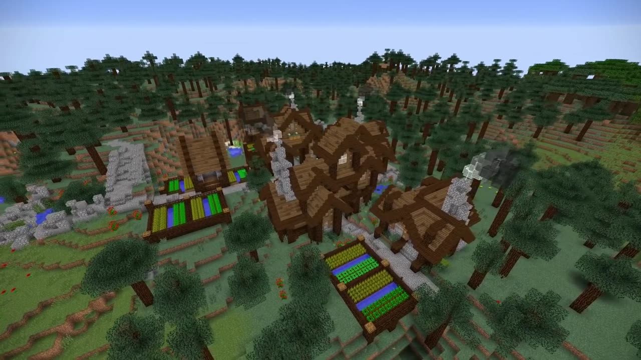 Let's Transform a SPRUCE Minecraft Village!