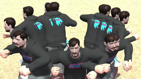OHIO Mr Beast x1 to x999 #shorts #viral #funny #dance