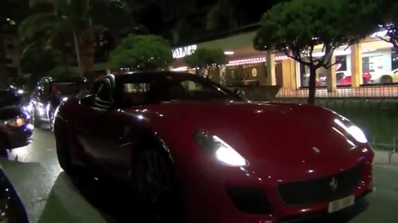 Ferrari 599 GTO Huge revs, Huge acceleration and idle sound: