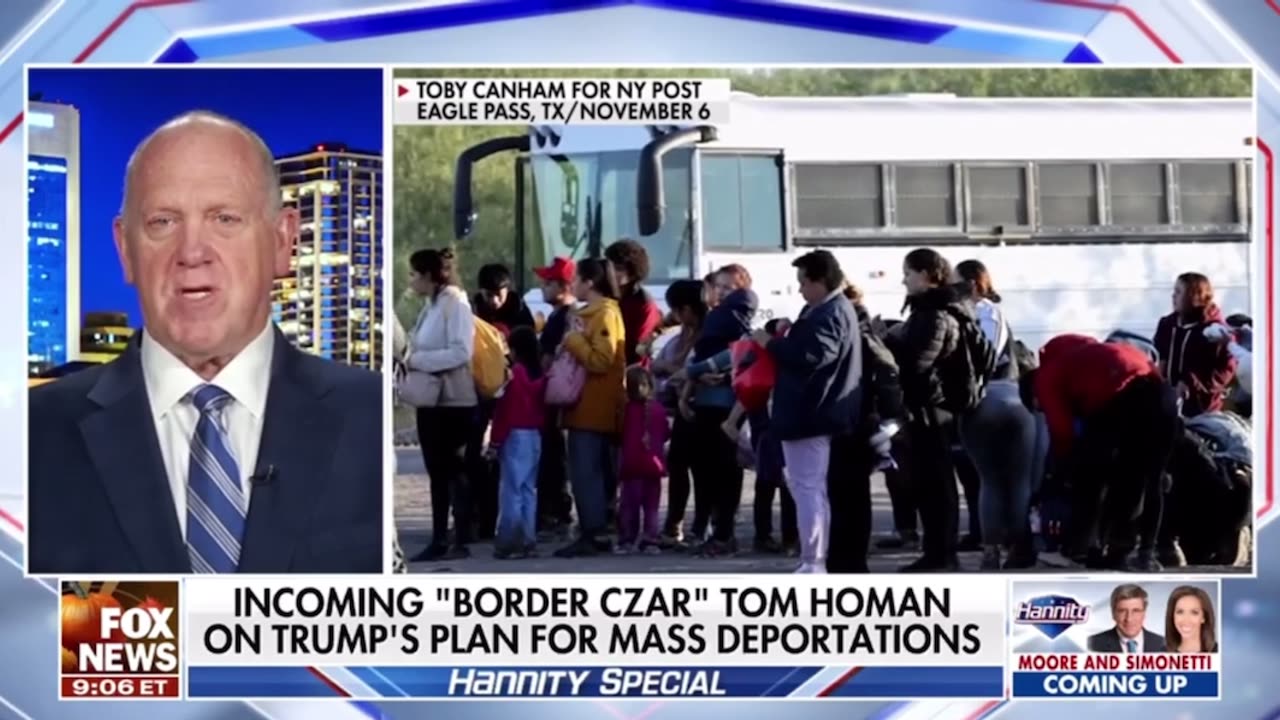 Incoming Border Czar Tom Homan Will Hire Outside Contractors To Assist With Deportations