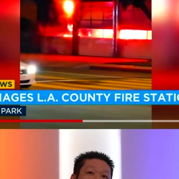 A Fire Department Catches On Fire