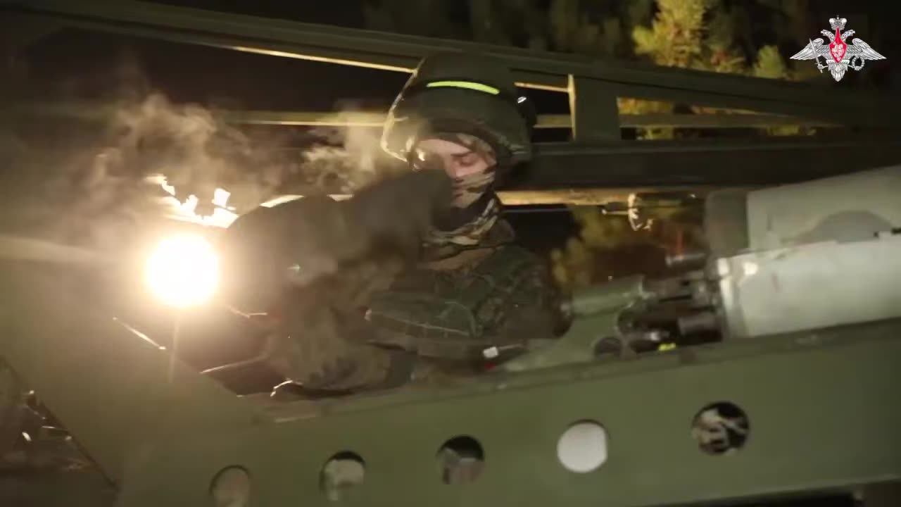 🔥 Night launches: Uragan MLRS of Zapad Group of Forces destroy strongholds