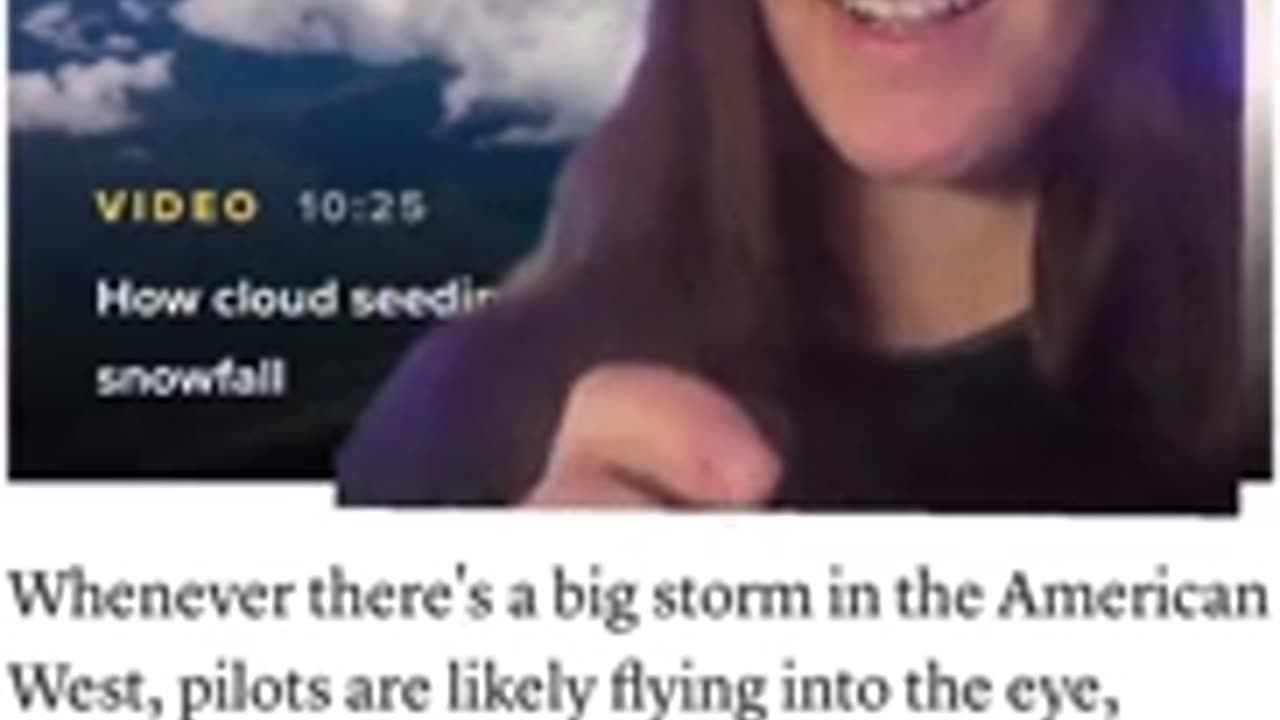 The Truth About Weather Modification.