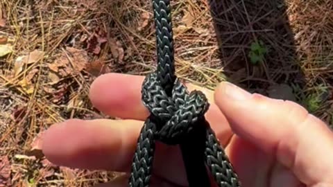 One-handed BOWLINE KNOT