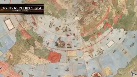 Urbano Monte's 1587 Flat Earth World Map Review