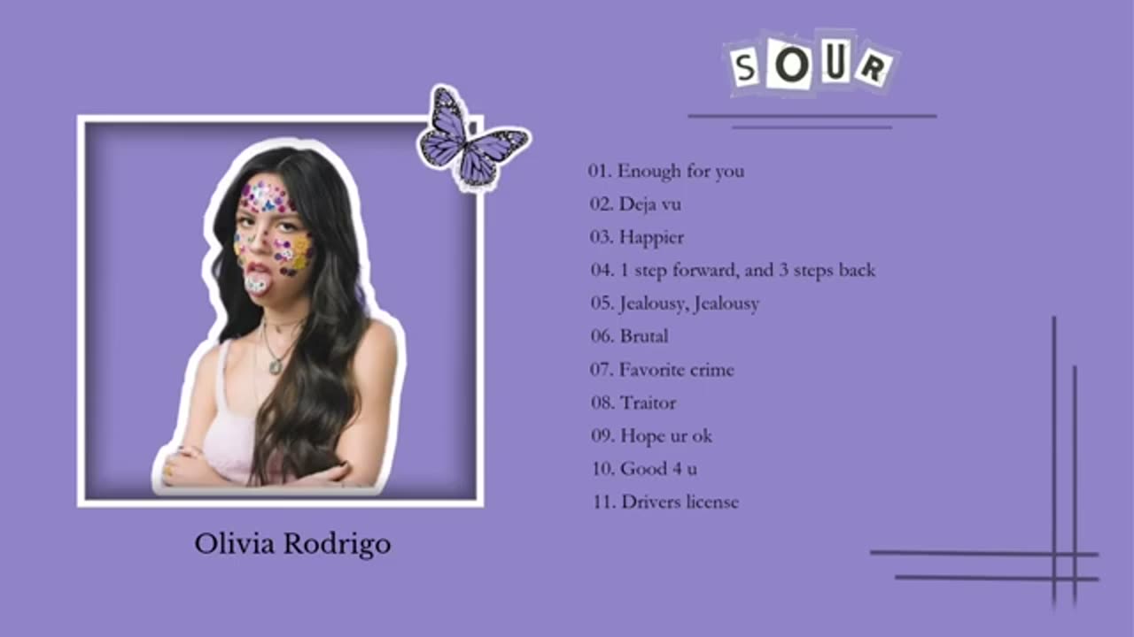 Olivia Rodrigo - SOUR Full Album