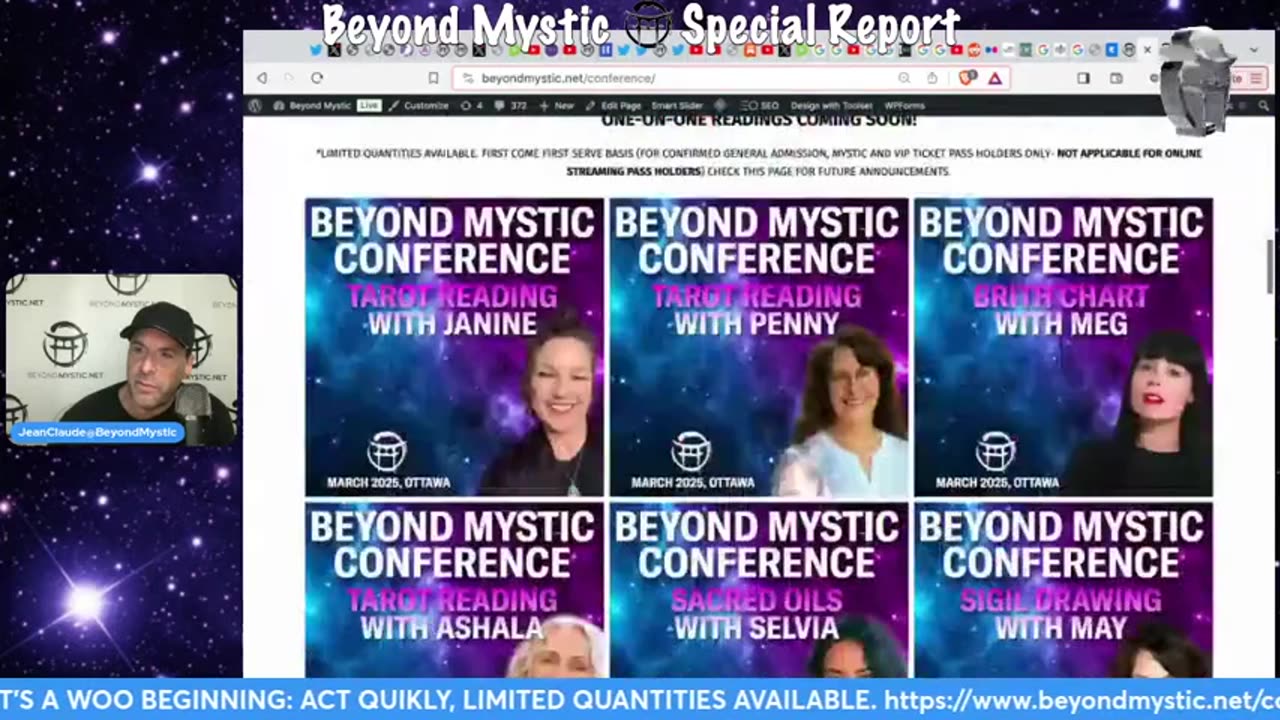 BEYOND MYSTIC CONFERENCE UPDATES!