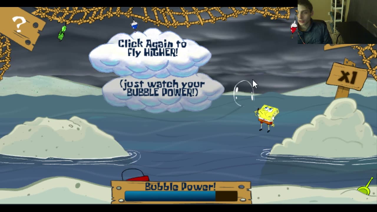 Failed Attempt #15 To Complete The SpongeBob SquarePants Hurricane Havoc Video Game