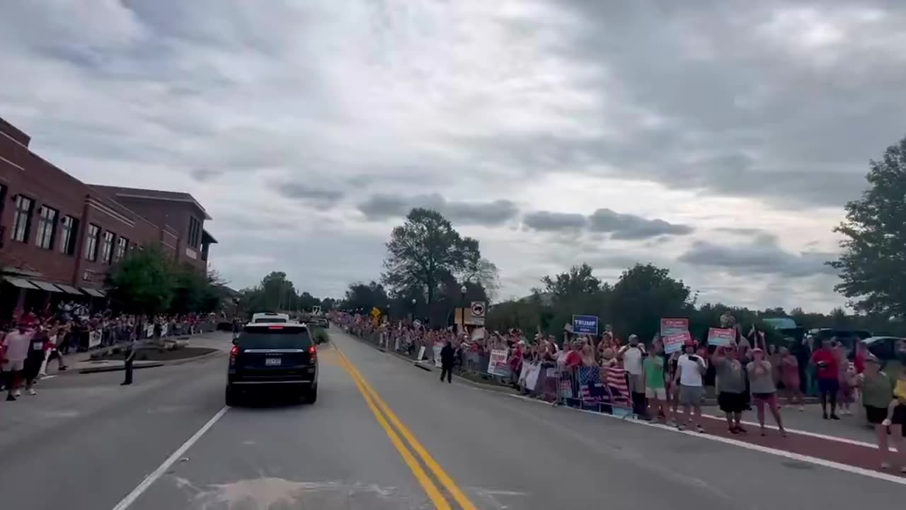 Dan Scavino—President Trump departing Georgia! Next stop, North Carolina….