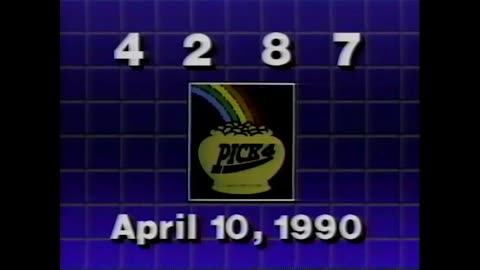 April 10, 1990 - Illinois Lottery Drawing