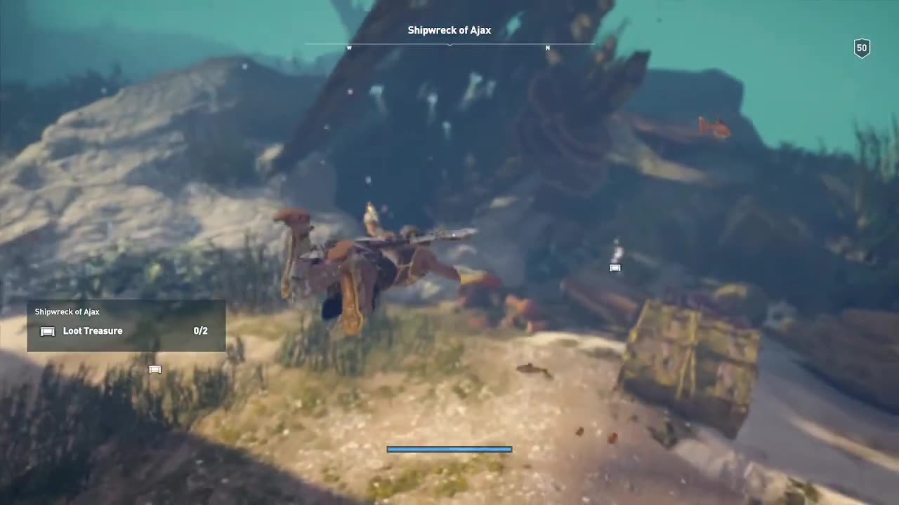 Assassin's Creed Odyssey - Shipwreck of Ajax - Location Complete