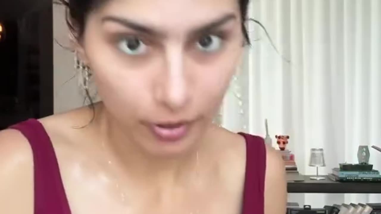 This time Mia Khalifa is discussing a new video As seen in the viral video 2024