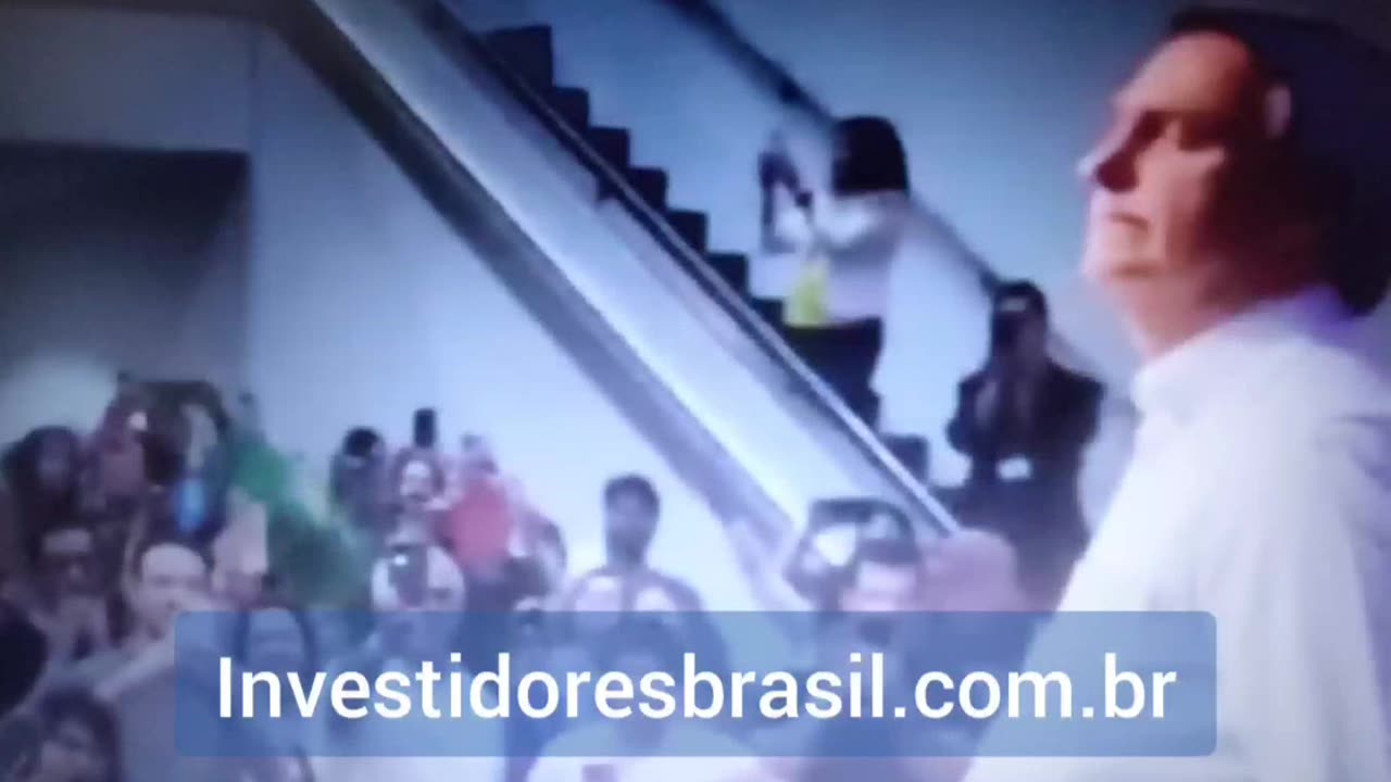 Bolsonaro com gritos de mito em Boca Raton