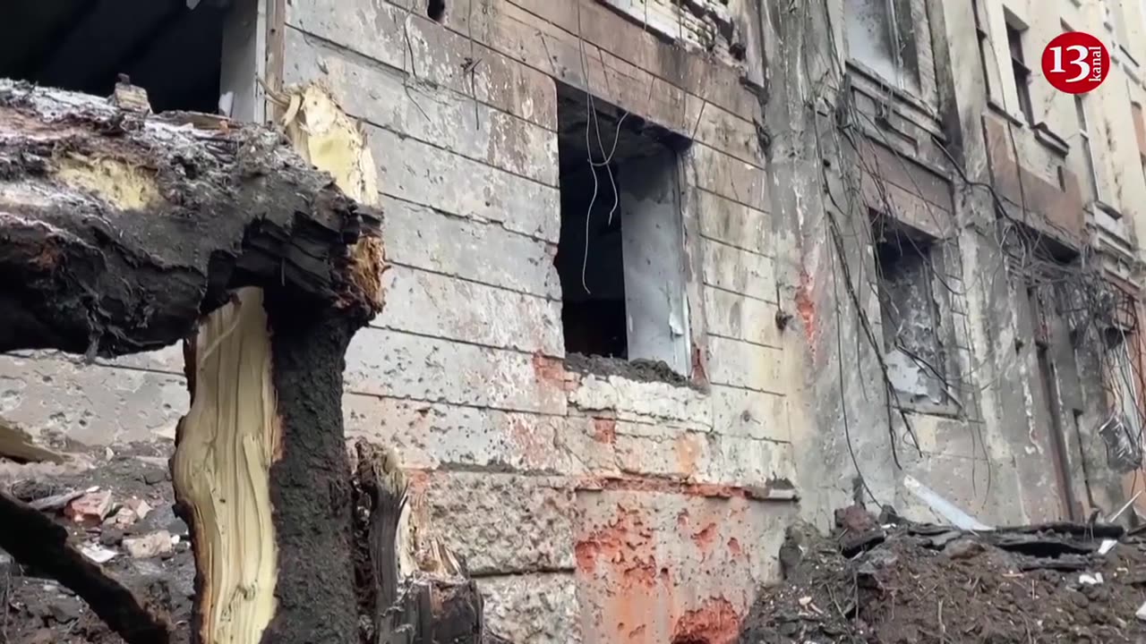 Three wounded in Russian missile strike on Kharkiv apartments