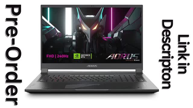 GIGABYTE AORUS 17X 17 3 Thin Bezel QHD 2560x1440 240Hz Display Pre-Order #gigabyte Gaming Laptop