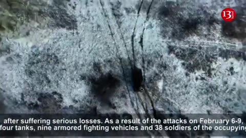 “They couldn’t get off equipment" - this’s what happened to 38 advancing Russians and 13 vehicles