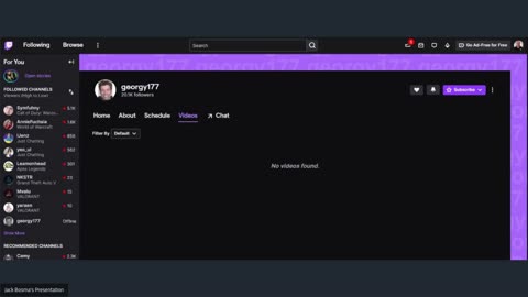 Georgy177: A Twitch Megastreamer! Preview