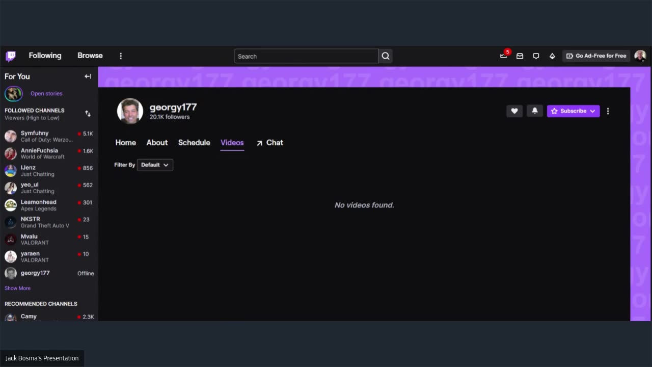 Georgy177: A Twitch Megastreamer! Preview