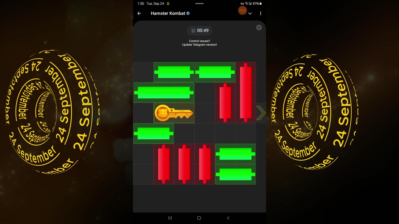 Hamster Kombat Mini Game Today 24 September | Hamster Puzzle For Today | Mini Game Hamster Kombat 24