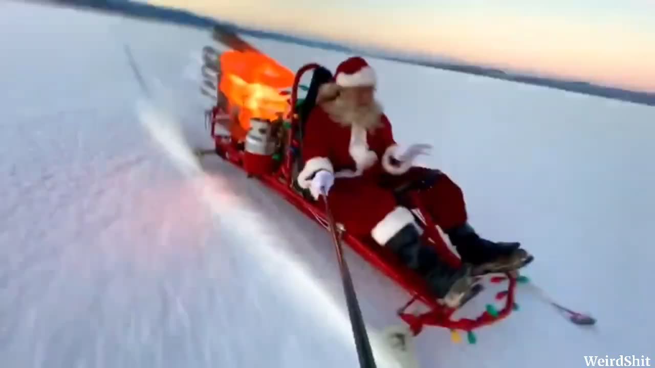 CRAZY SANTA CLAUSE JET SLEIGH