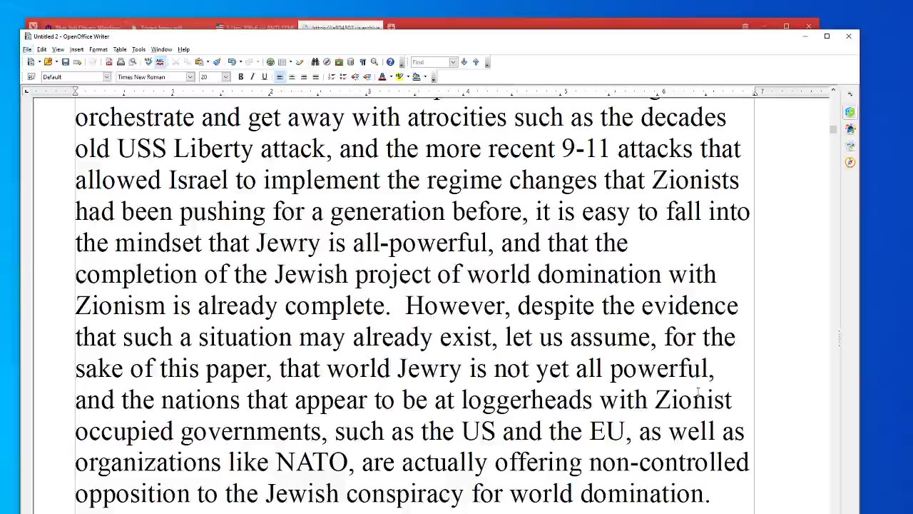 THE SECRET AND EXPLICIT GOALS AND DEEDS OF THE ZIONISTS (1973)