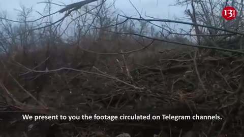 Ukrainian soldiers hiding in the forest ambush and destroy Russian assault forces