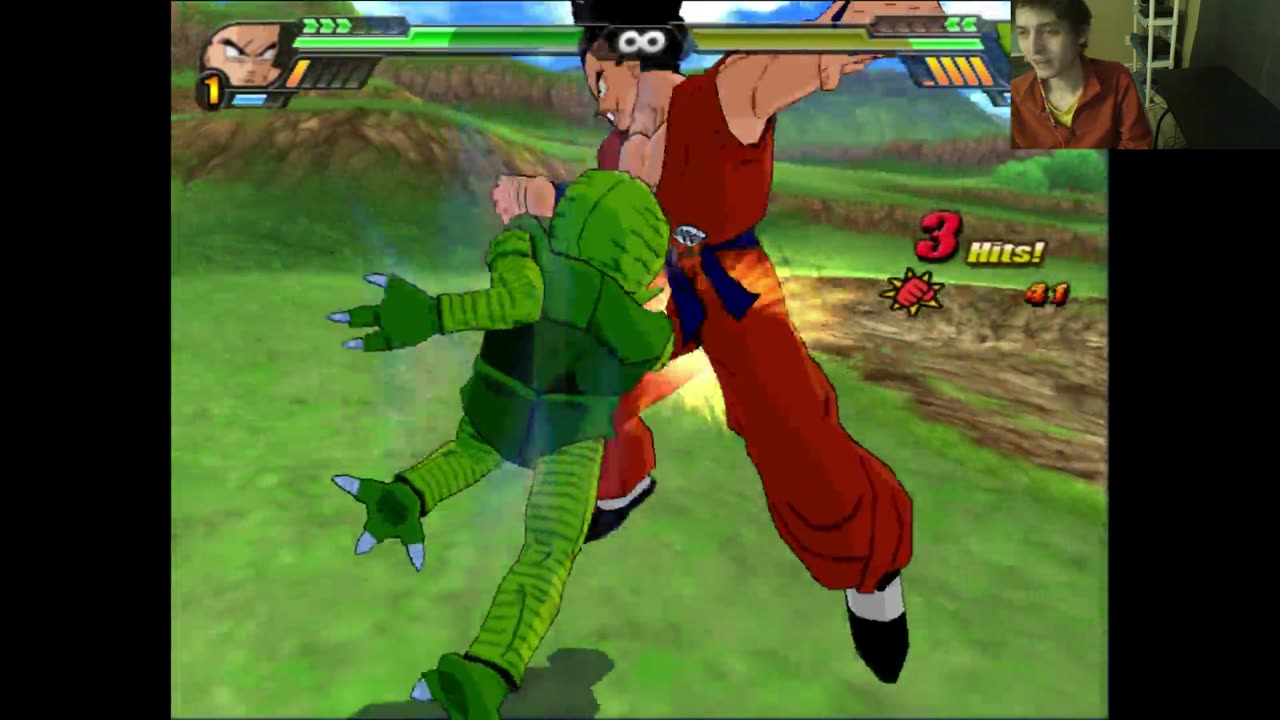 Saibaman VS Yamcha In A Dragon Ball Z Budokai Tenkaichi 3 Battle With Live Commentary